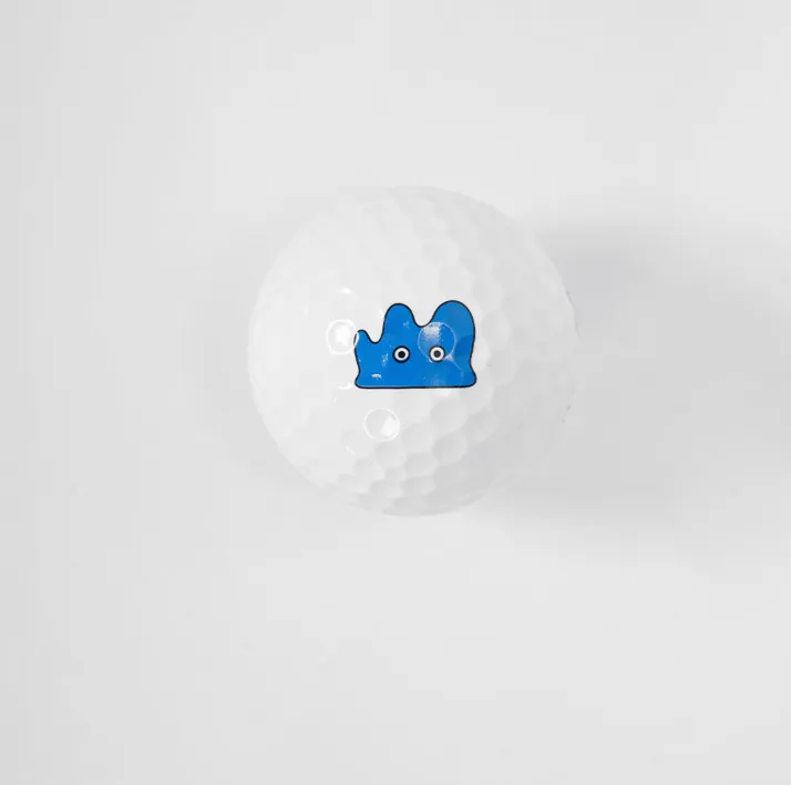 [골프공] 더블플래그 카키 여성 몽스터 그래픽 포인트 골프공 set 6