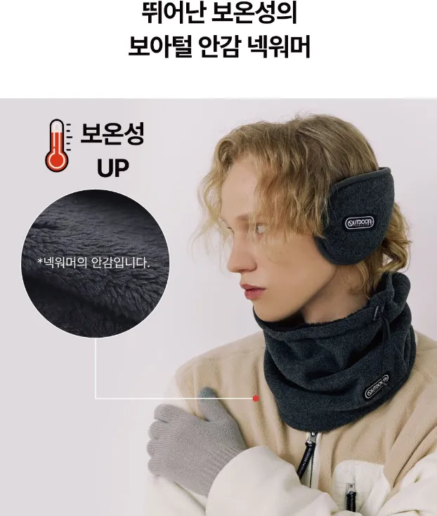 [귀마개] OUTDOOR PRODUCTS 방한 넥워머 9