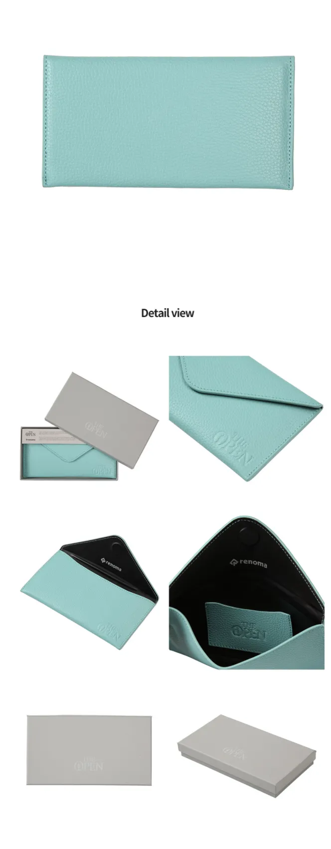 [가죽지갑]디오픈 X  레노마  공용 가죽 지갑 2