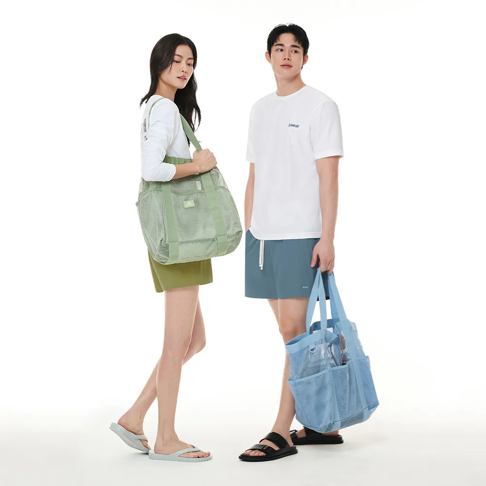 [가방] ANDAR 메쉬 포켓 비치백 11