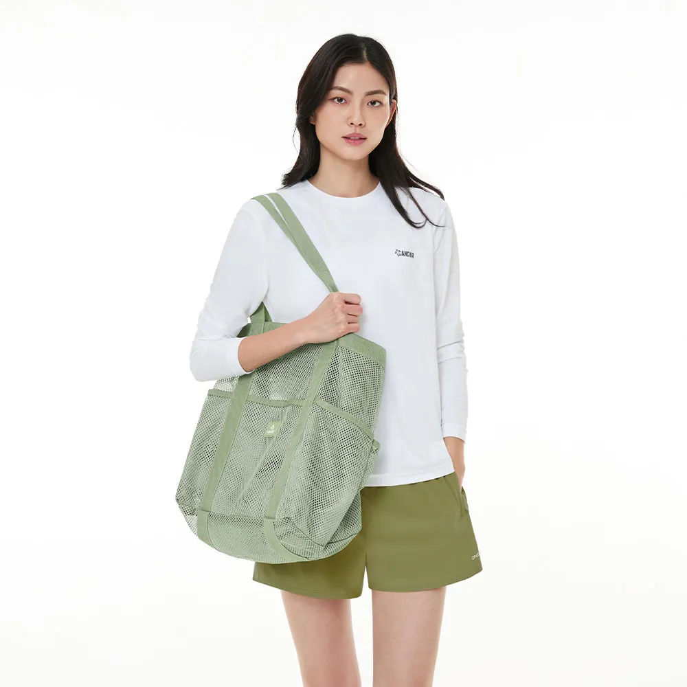 [가방] ANDAR 메쉬 포켓 비치백 9