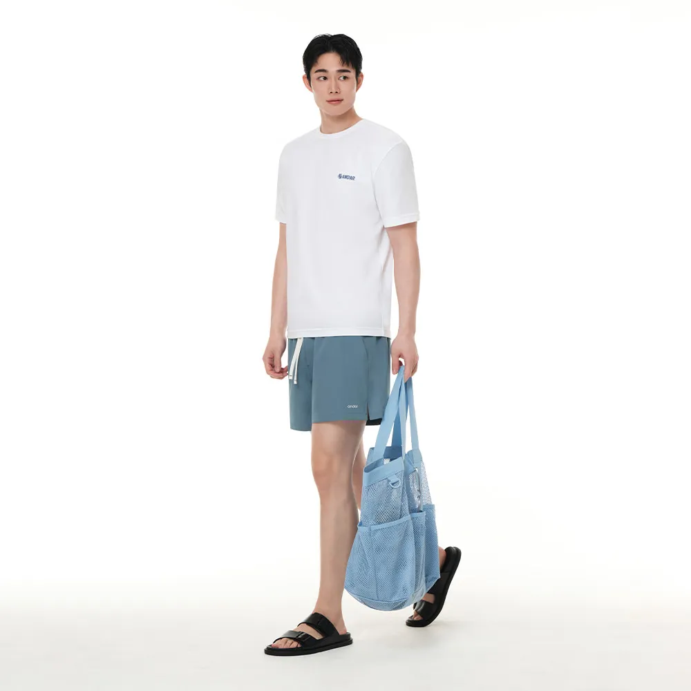 [가방] ANDAR 메쉬 포켓 비치백 10