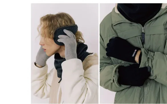 [니트장갑] OUTDOOR PRODUCTS 방한 스마트 터치 니트 장갑 3