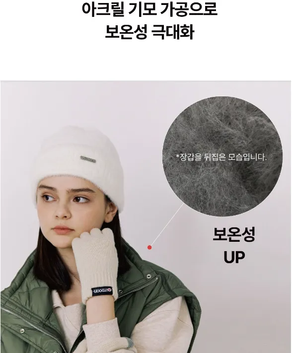 [니트장갑] OUTDOOR PRODUCTS 방한 스마트 터치 니트 장갑 8